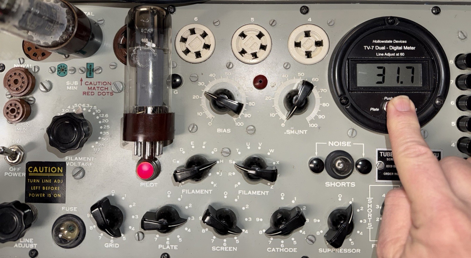RARE 1958 1st Issue Pair Mullard xf1 EL34 Tubes TV7 Tested & All Matched Codes