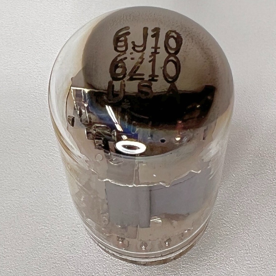 (1) Tested 1981 Sylvania 6J10/6Z10 Tube Date Code dg 6J10 Tube 6Z10 Tube