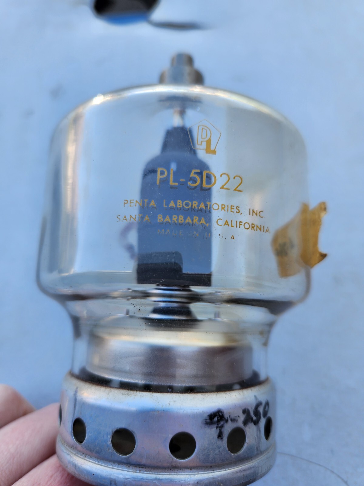 Penta Laboratories PL-5D22 Radio Vacuum Tube