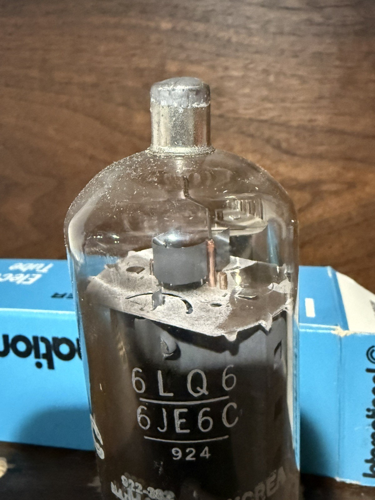 International 6MJ6 6LQ6 6JE6C NOS NIB Copper Grid Dual Side O Getters