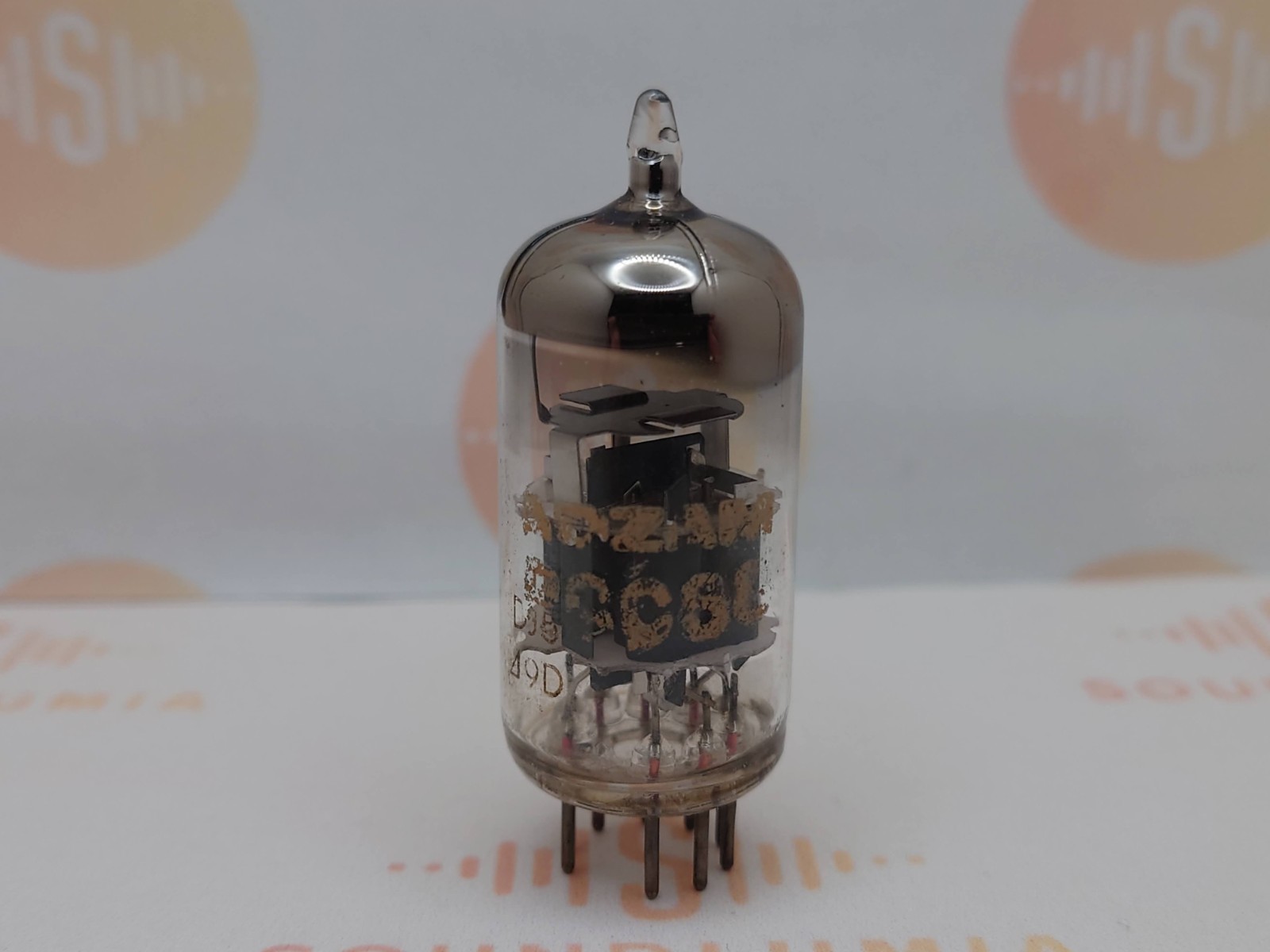 1x Philips PCC88 7DJ8 D-getter – Adzam Label – Heerlen 1959 – Near NOS