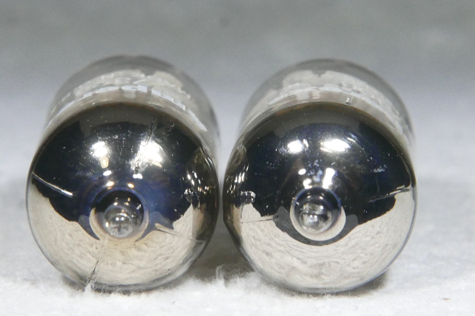 Matched Pair Amperex PQ 7308/E188CC O-Getter Gold Pin Made in USA 1964 Strong