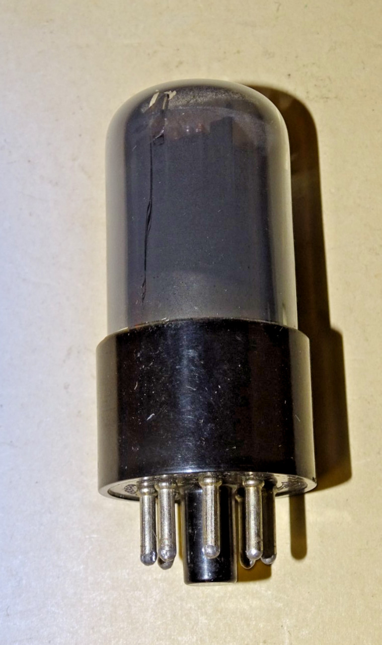 RCA Type JAN CRC 6SN7GT/VT-231 Grey Smoked Glass Radio/Audio Tube, Strong