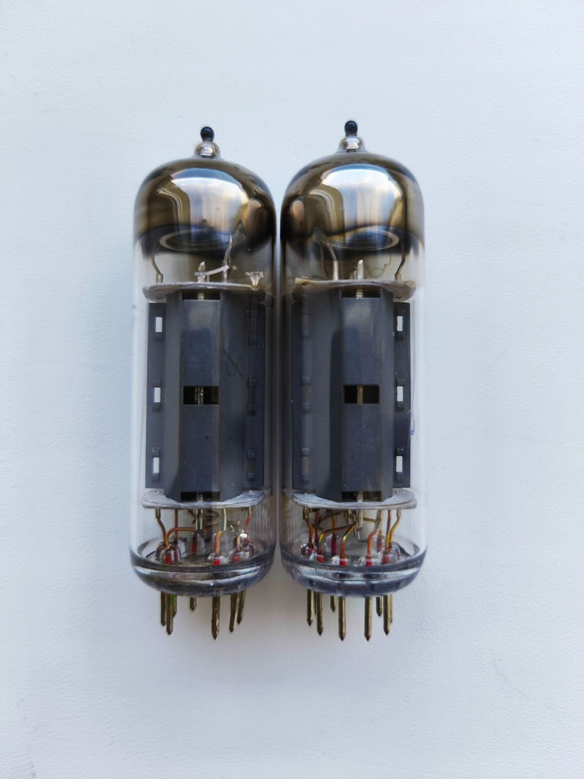Vintage USSR Soviet Tubes 6p14p-EV/EL84/7189/6BQ5 Gold Grid Reflektor NOS 2 pcs.