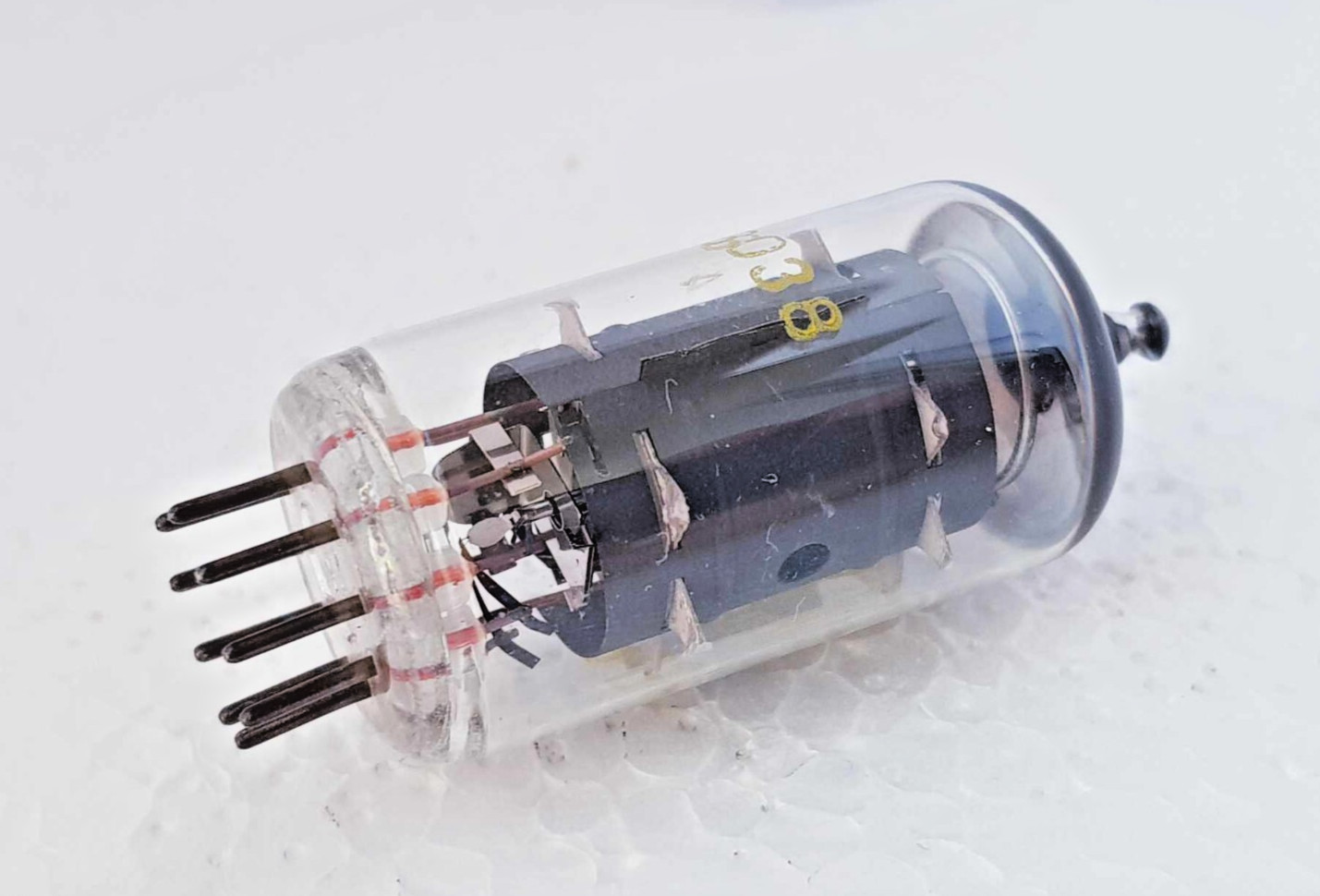 1 x EF86 RFT GERMANY TESTED STRONG TUBE 6J32P 6BK8 6CF8 Amplifier