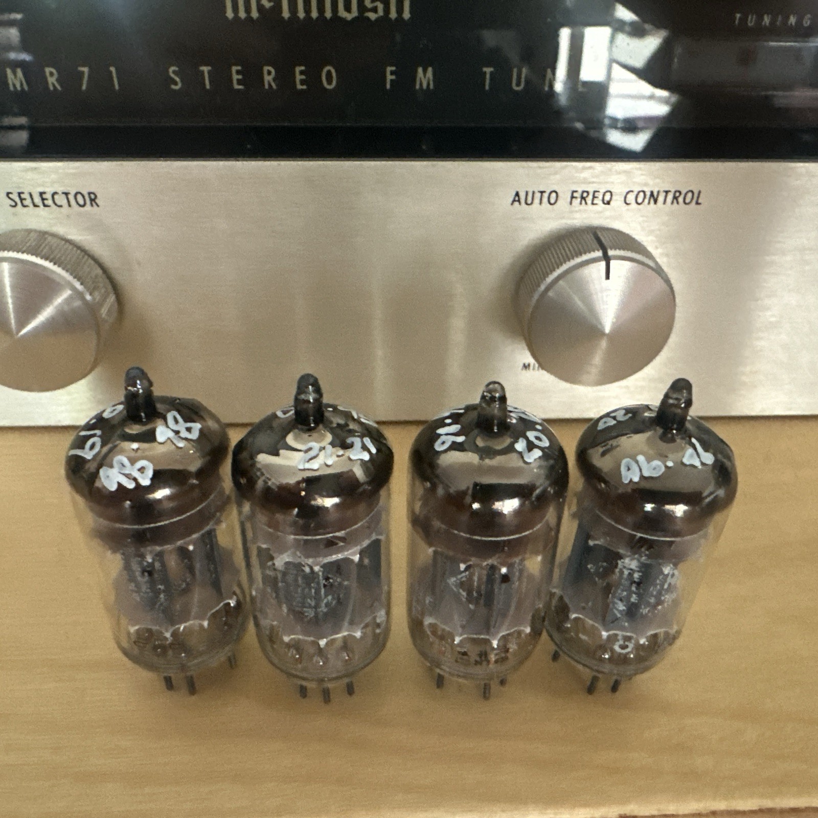 VINTAGE Quad ECC802S 12AU7 SIEMENS Triple Mica Rare! Telefunken Branded Lot B