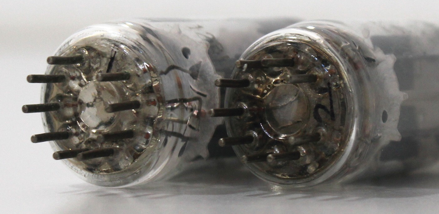 12BH7 Brimar Made in England ‘O’ Getter Tested Amplitrex AT1000 2pcs
