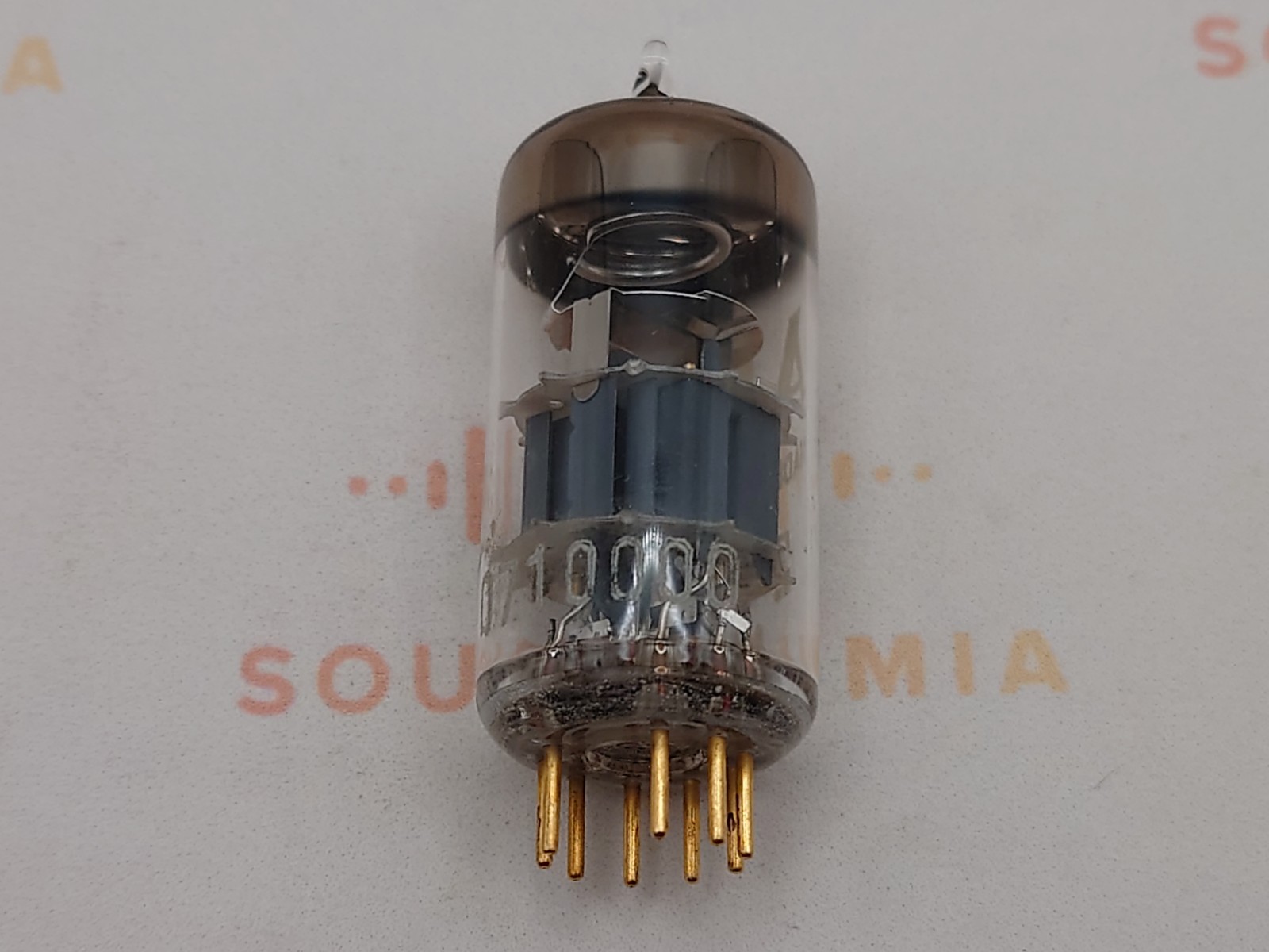 1x Telefunken E88CC 6922 O-getter AEG label ◇ Bottom – Strong