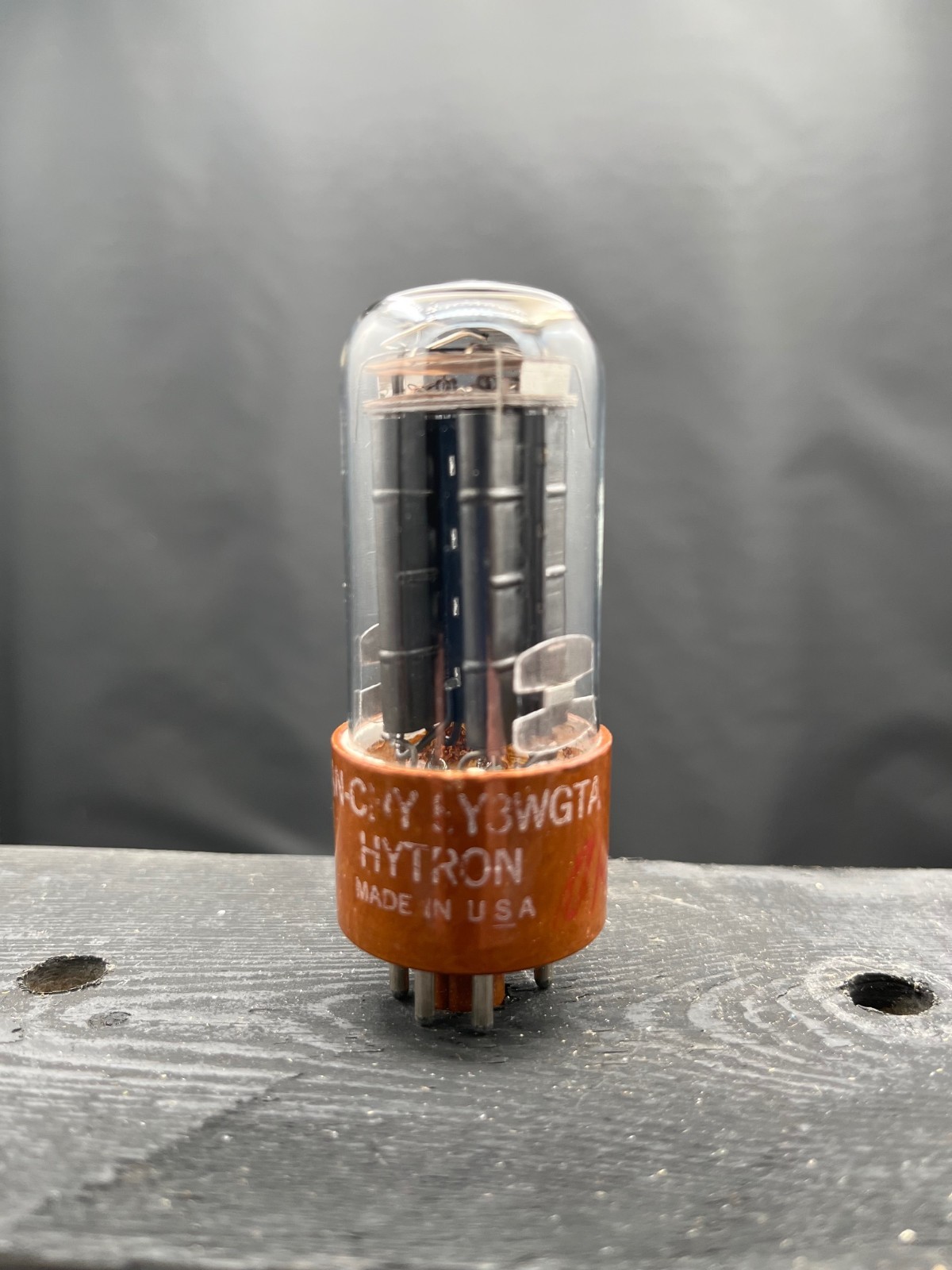 Hytron brown base 5Y3WGTA vacuum tube tested & guaranteed