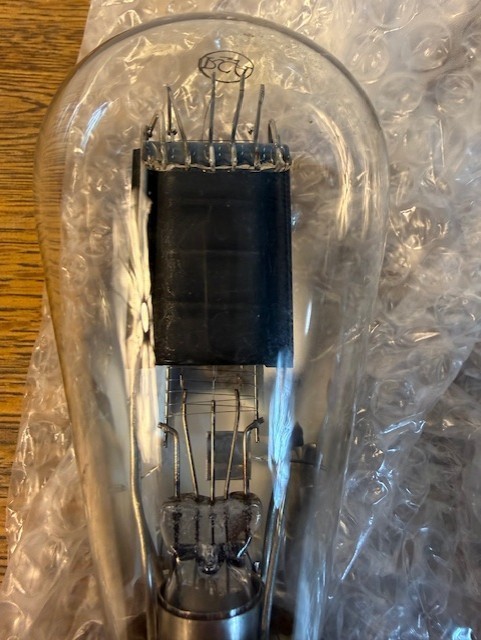 Vintage RCA UX-250 Vacuum Tube Globe Radio Tube Untested Antique Electronics