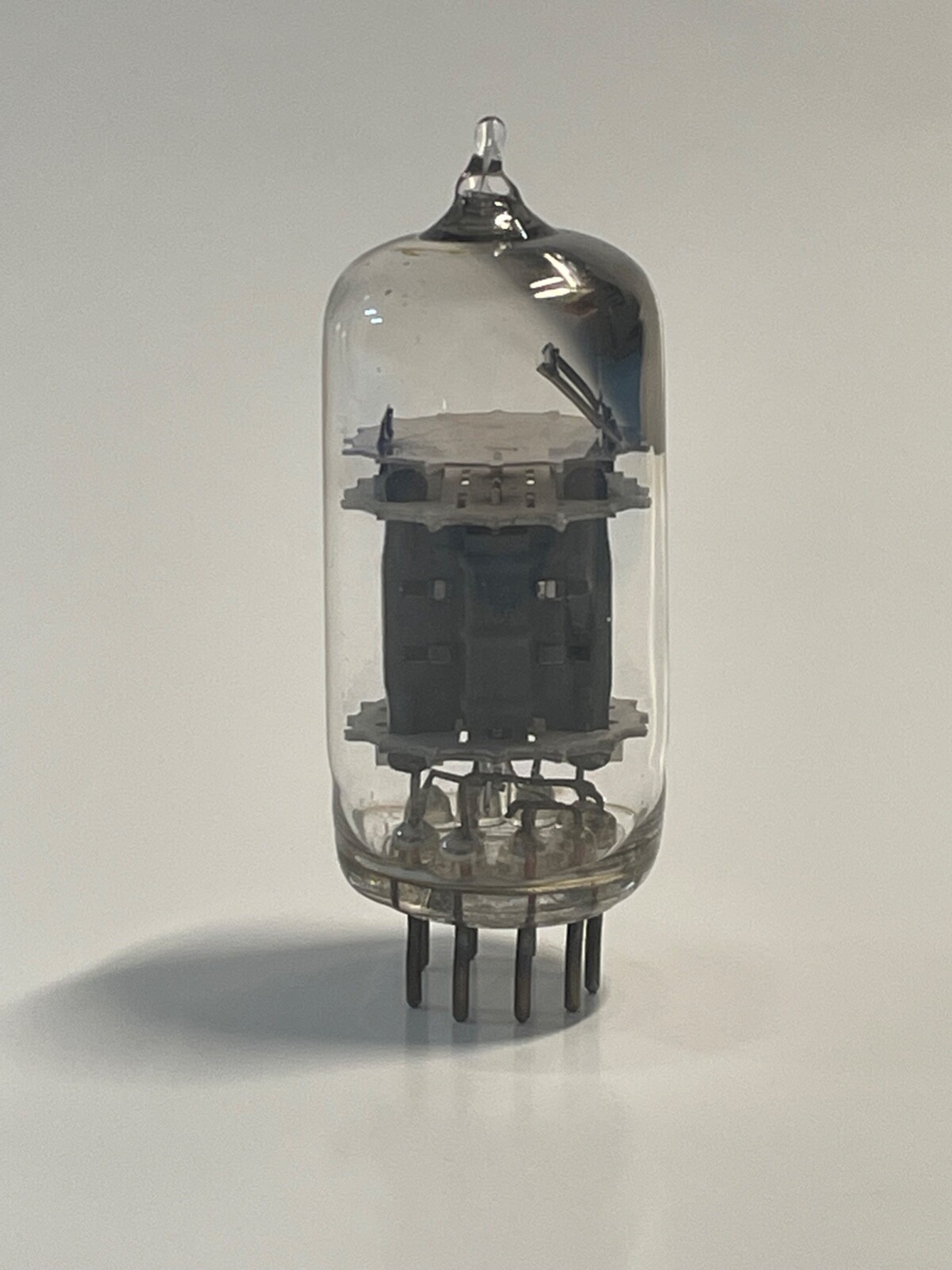 RARE VINTAGE ECC83 12AX7 ECC803S TUBE D getter Triple micas