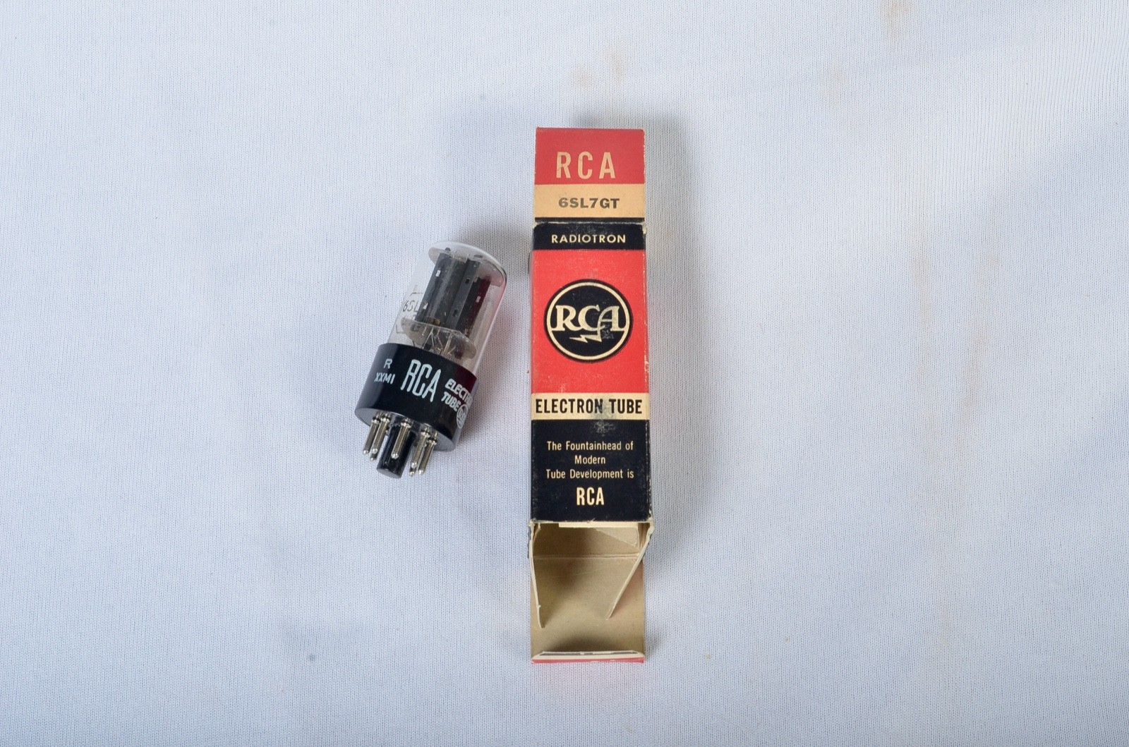 NOS RCA 6SL7GT Preamp Tube – New Old Stock – USA Made – Tests Strong