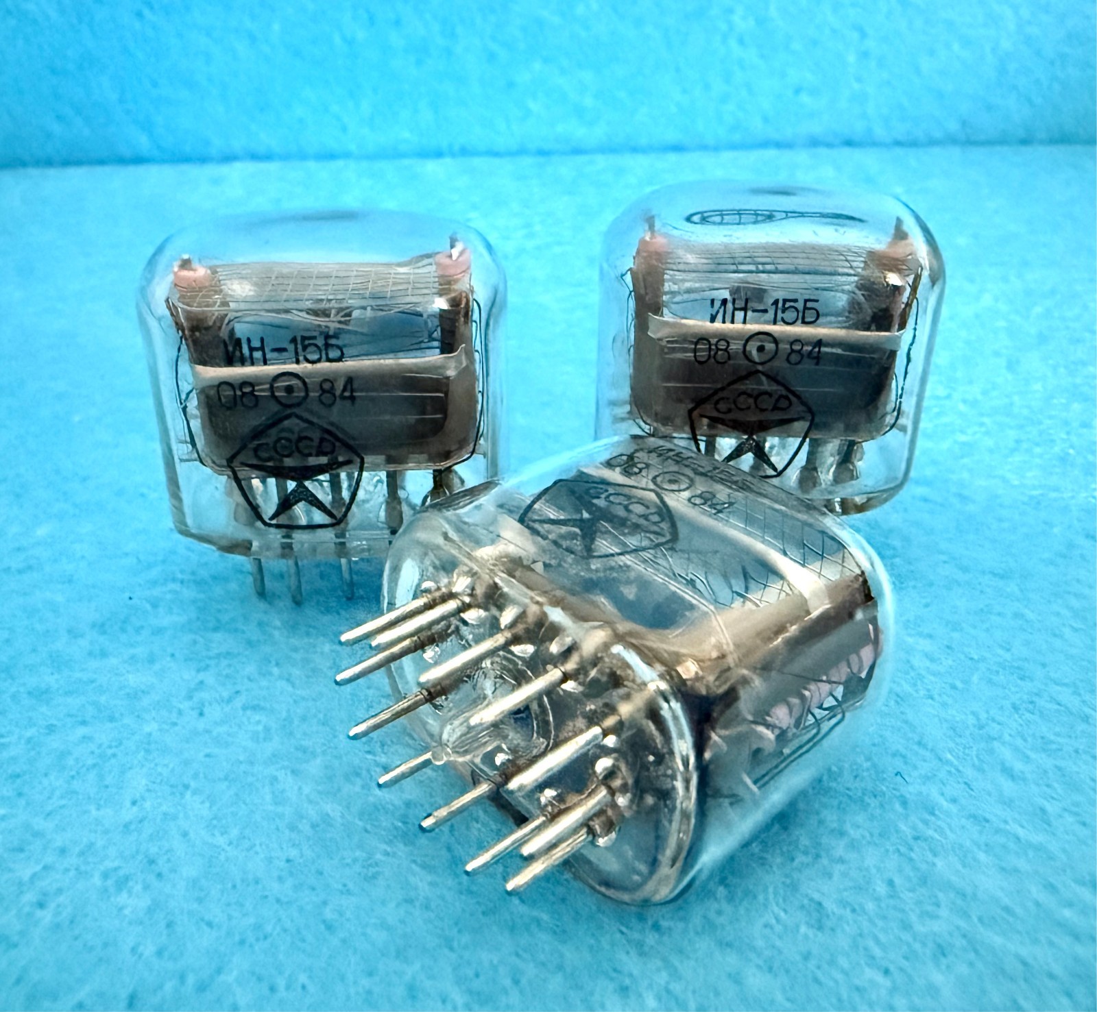 IN-15B IN-15Б Nixie Indicator Tube – Lot of 13
