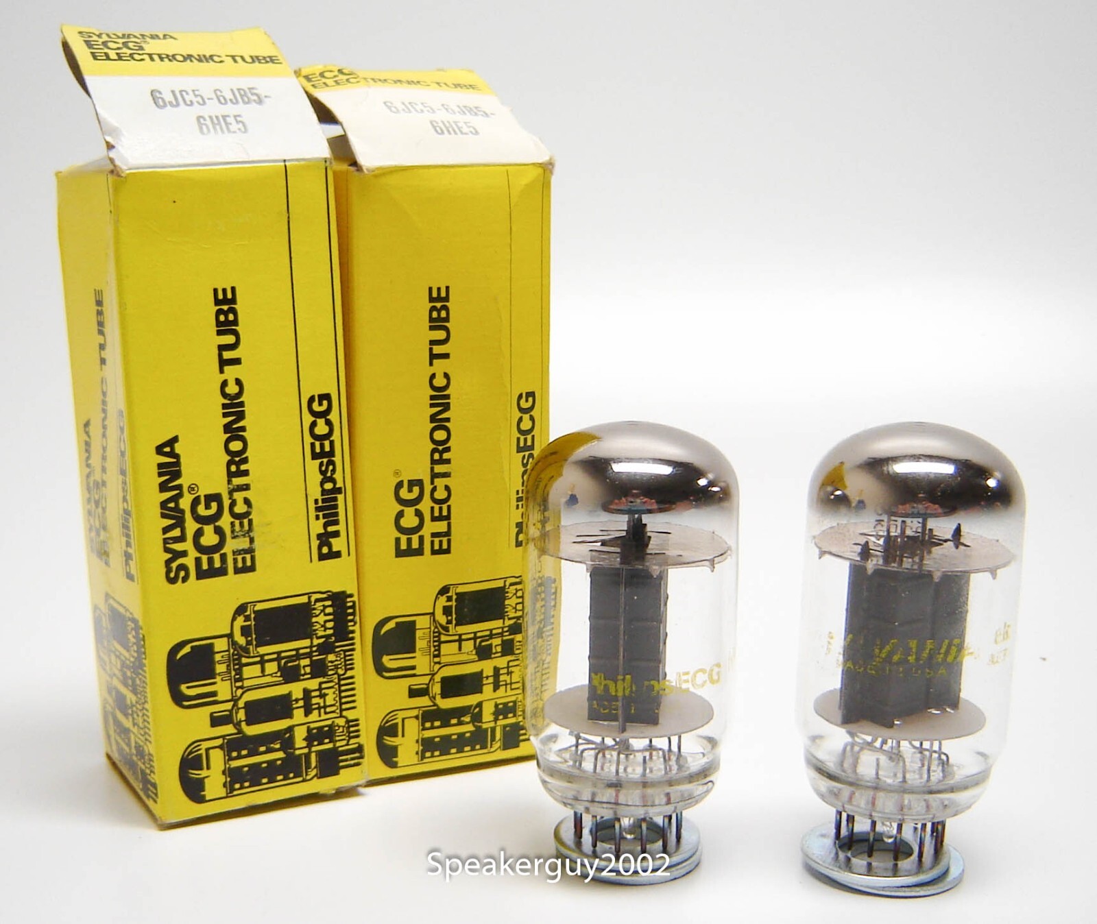 2 ECG / Sylvania – Philips Vacuum Tubes / 6JC5 6JB5 6HE5 — RM1