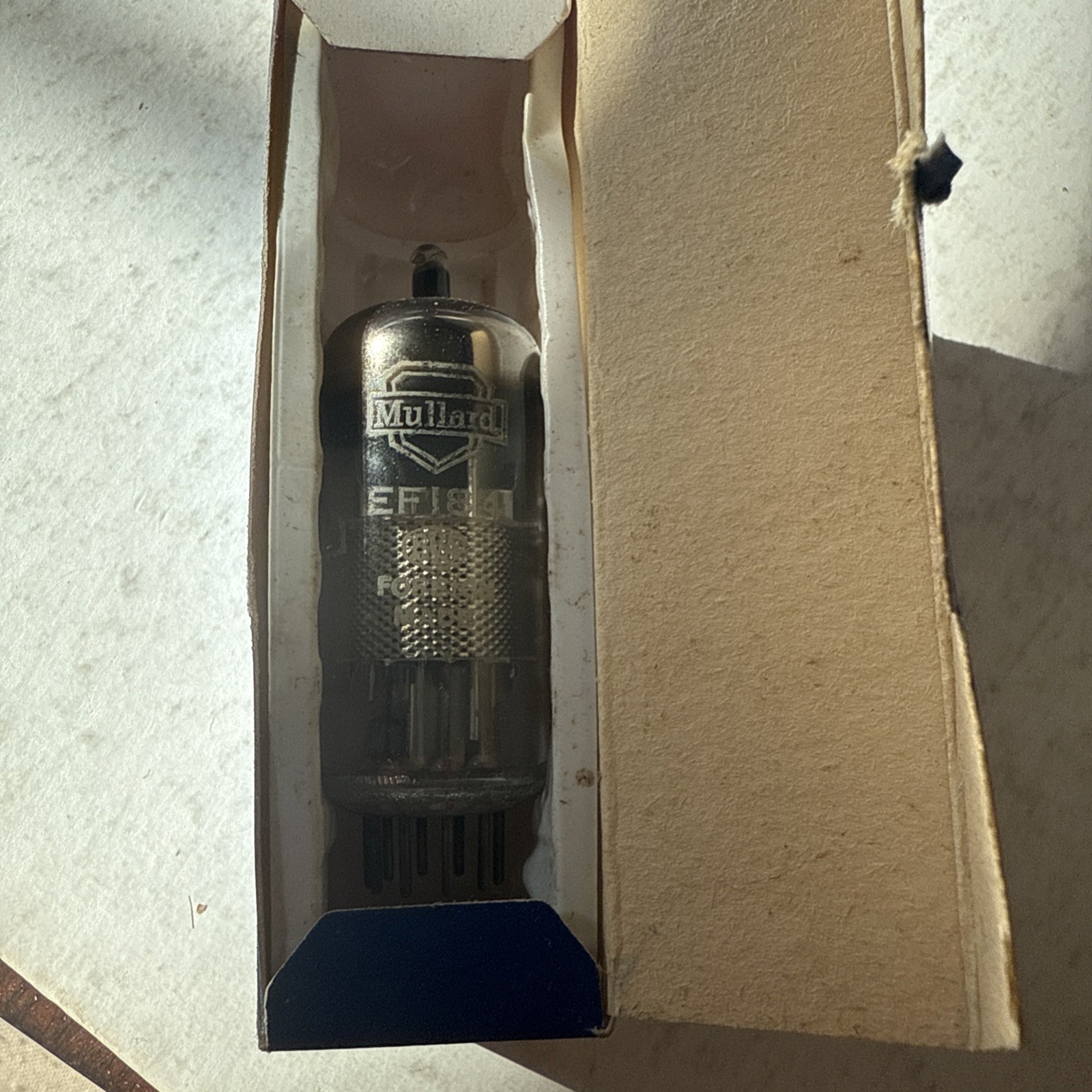 6EJ7 EF184 IEC Mullard Gt Britian NOS Tube