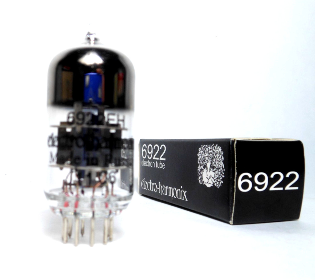 NOS 6922EH Electro-Harmonix Preamp Guitar Amp Dual Triode Tube Valve 6922 E88CC