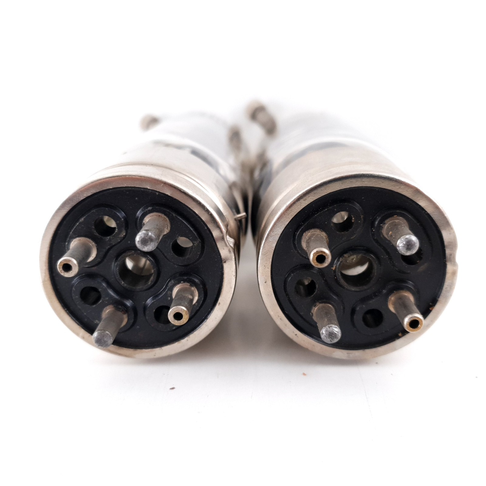 2 X TC1/75 PHILIPS TUBE. BLACK PLATES. NOS. CM ENA