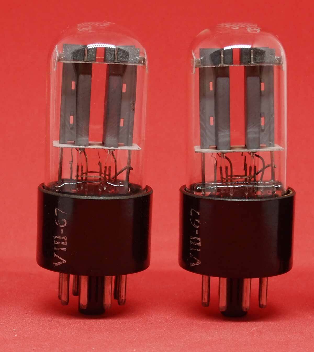 + NEW 2pcs in LOT X 6N8S(6Н8С) 6Н6С ~6SN7/1578 Vintage Tubes