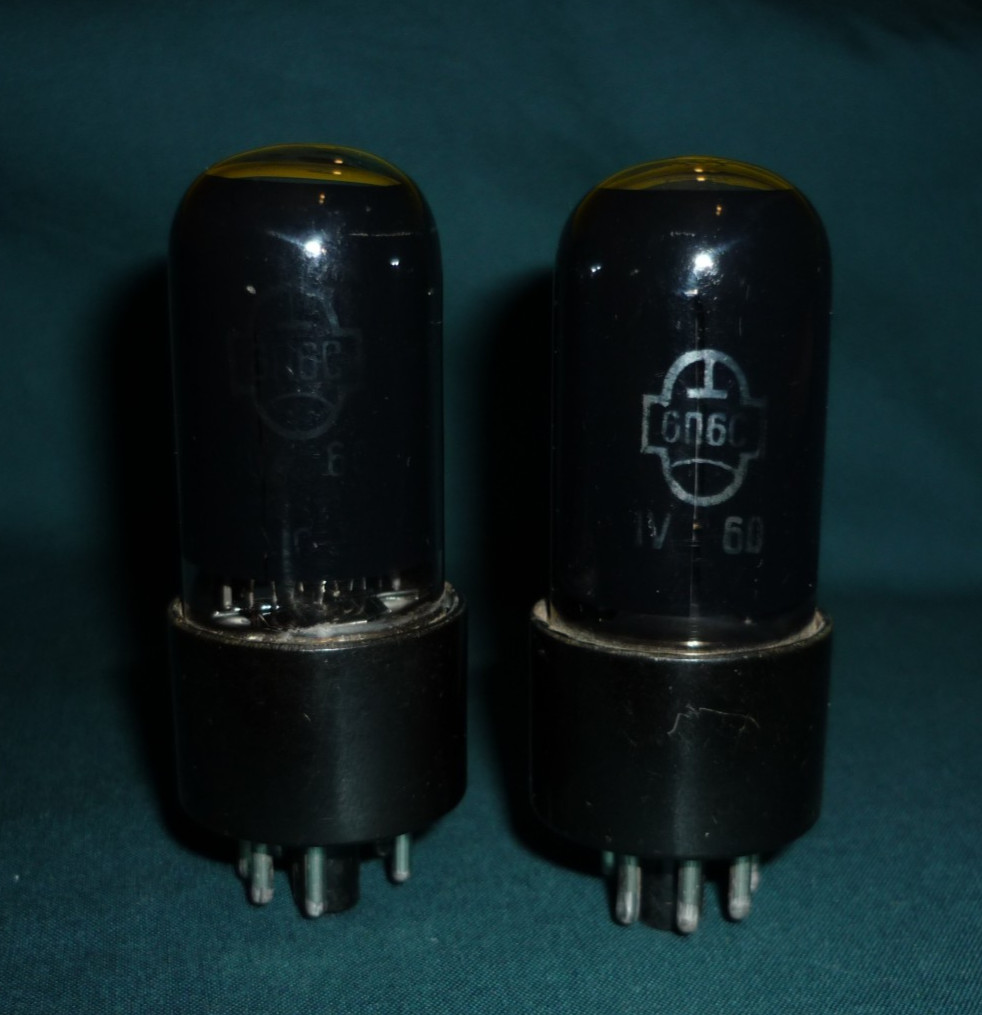 2pcs. 6P6S (6P6C) = 6V6GT ~ 6P6P Beam Power Tube NEW. Reflektor 1960