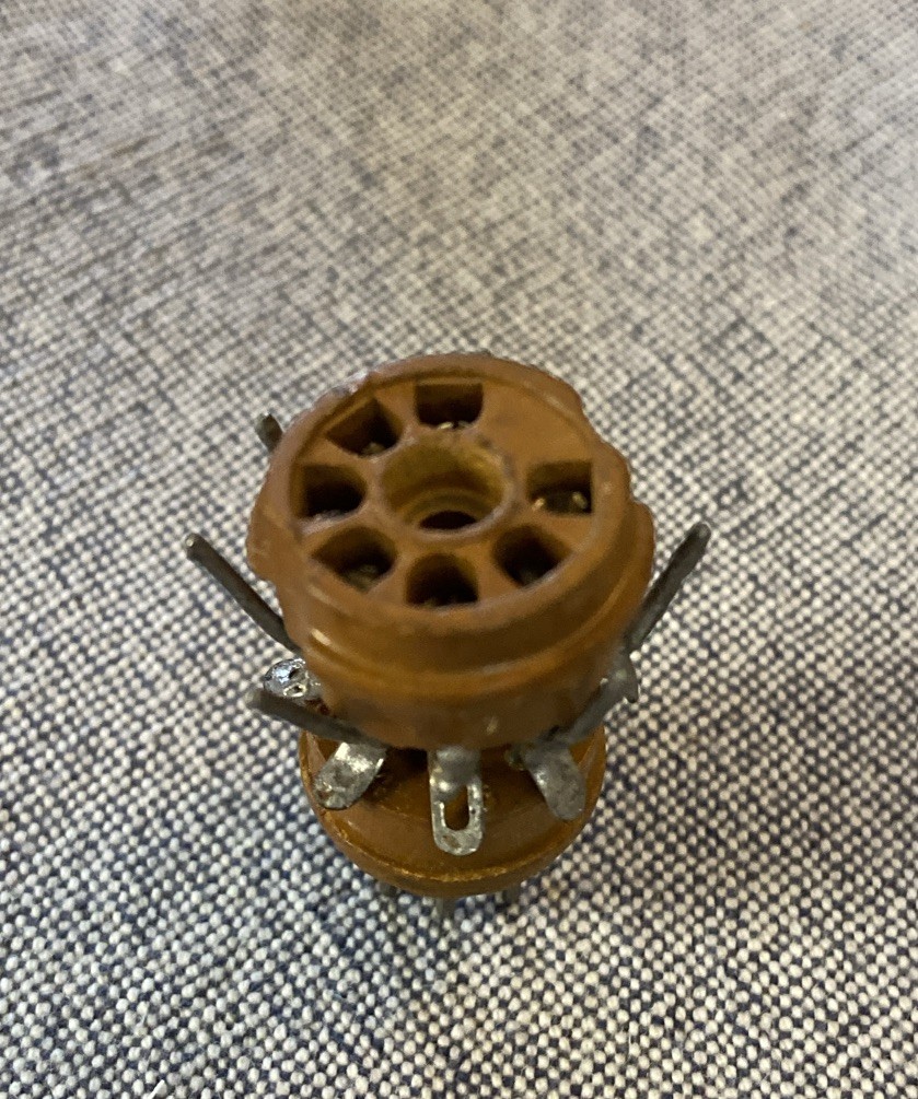 Vector 7 Pin Vacuum Tube Test Socket