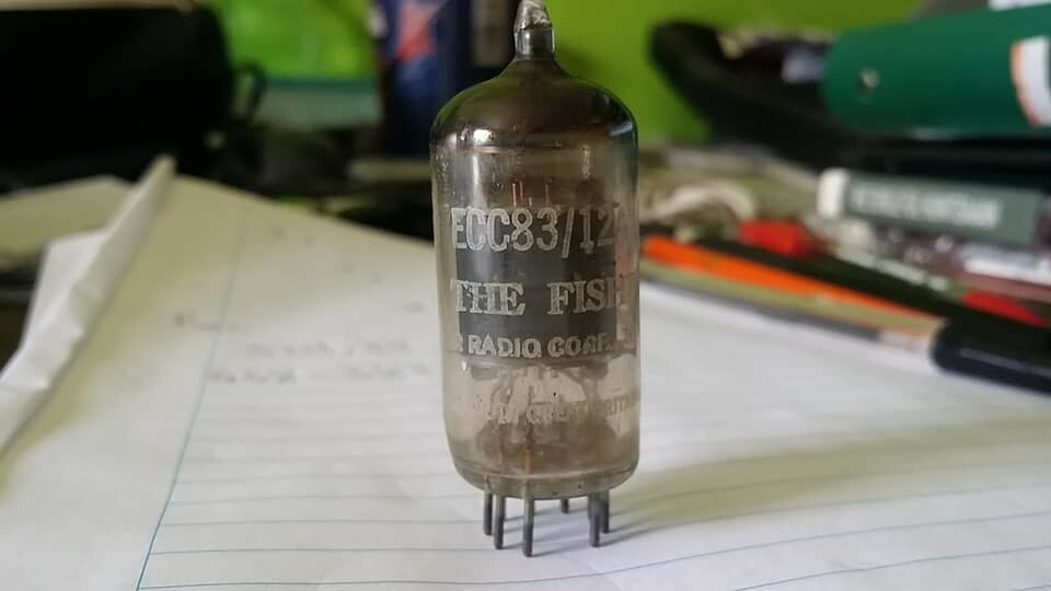 Mullard Made The Fisher T61 12AX7 ECC83 tube