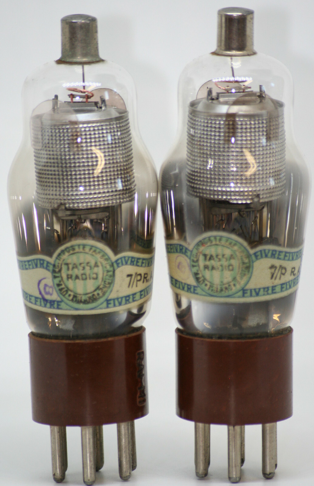 77 tube pair nos Fivre Italy preamp tubes amplifier 6J7G MESH KTZ63 348A Z63 6J7