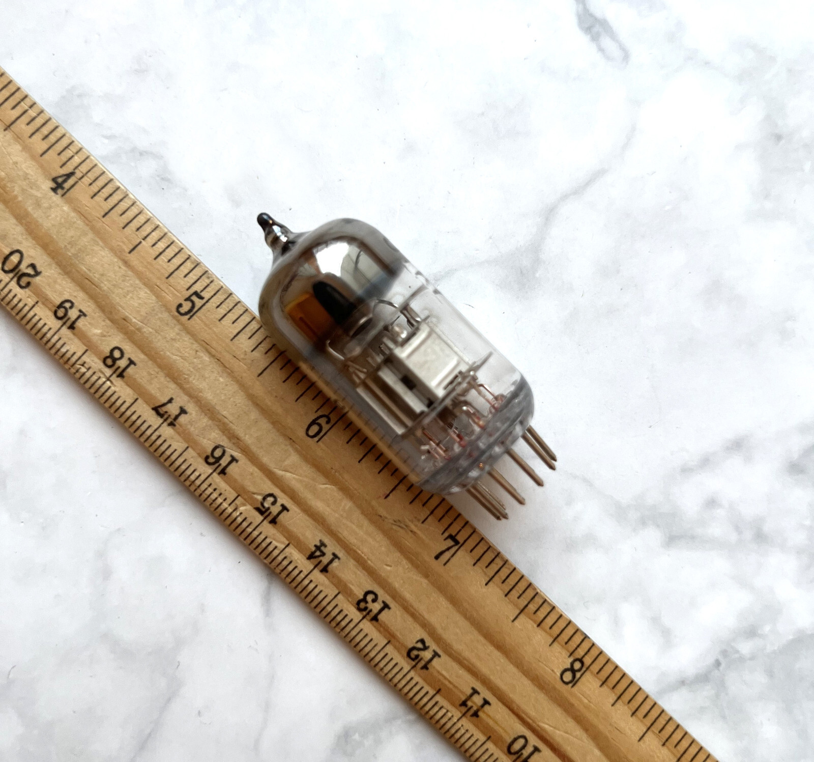 10x 6N2P-EV ~ 12AX7, ECC83 Double Triode Tube Voskhod SILVER ANODE 1970-80’s NEW