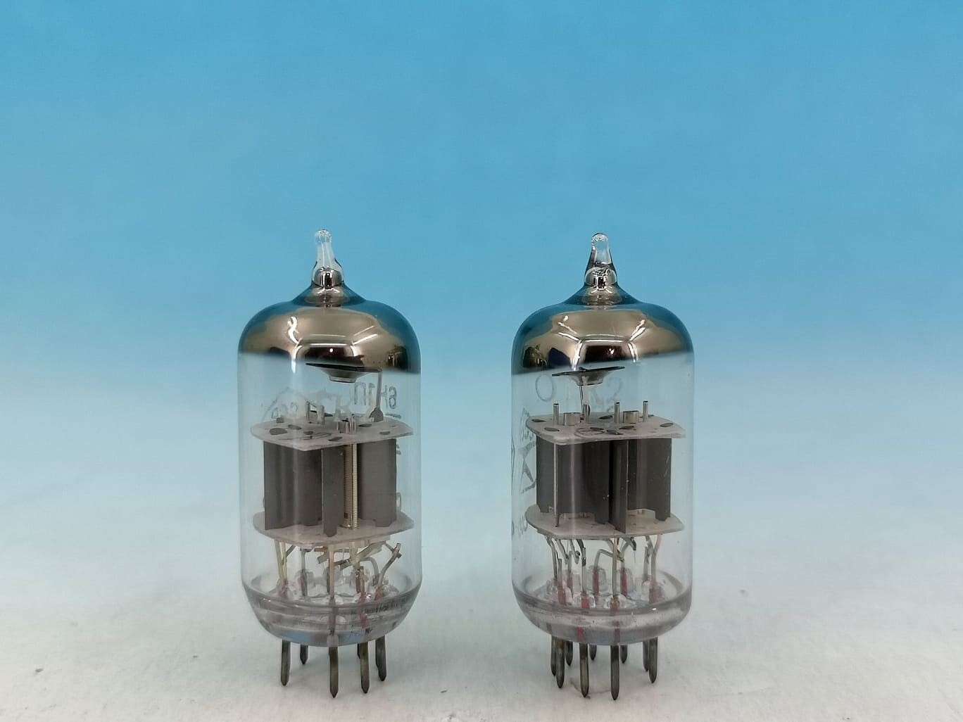 2 x 6N1P MATCHED PAIR Military Tubes 6Н1П-EV~E88CC 6N1P