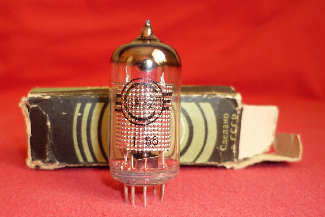1pc. 6J32P / 6Ж32П ~ EF86, 6267 High-frequency pentode NEW. I-1966