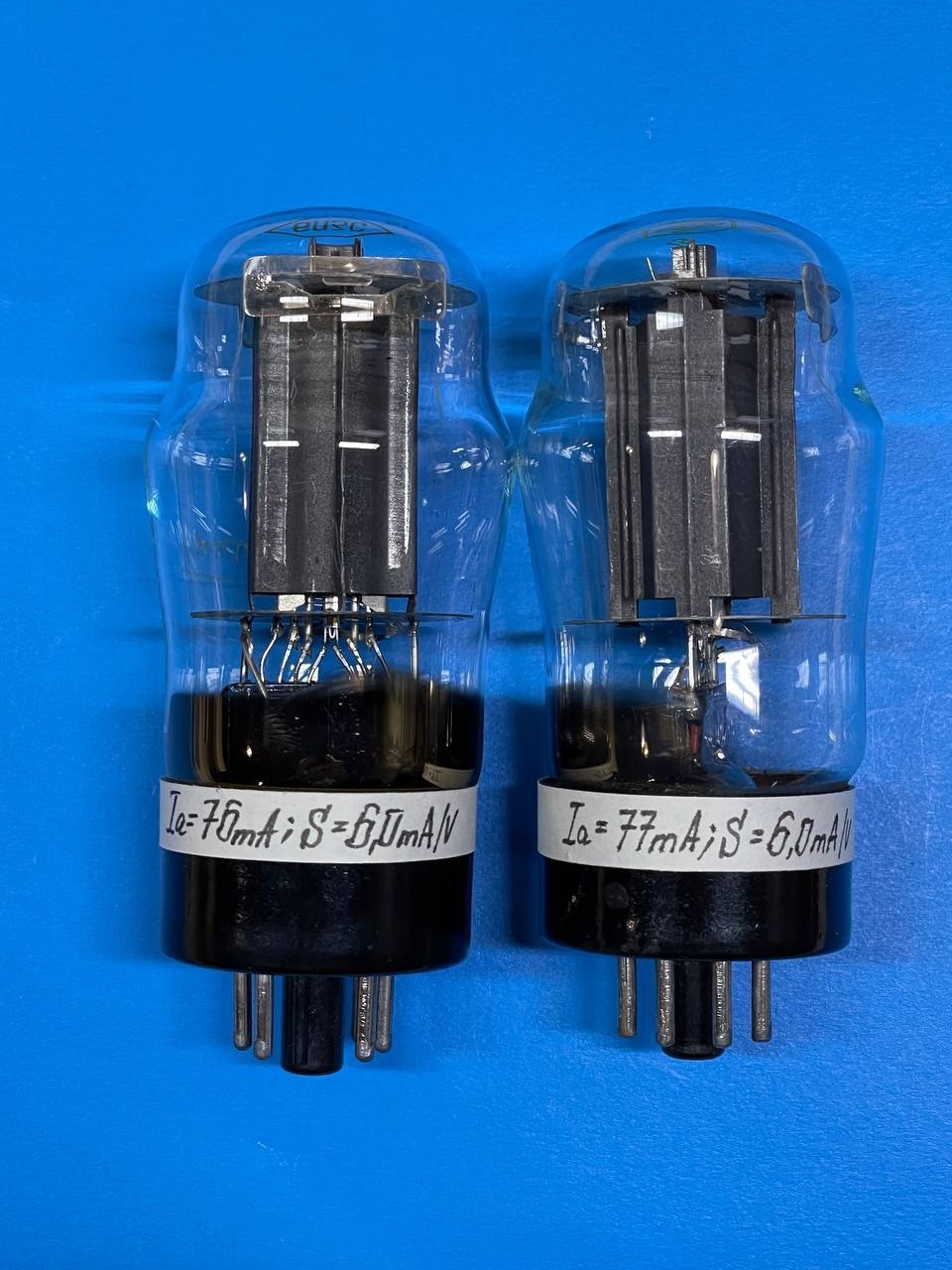 MATCHED PAIR VINTAGE 6P3S (6L6, 6L6GT) NEW / COBRA / 50’S / SHIPS FROM USA