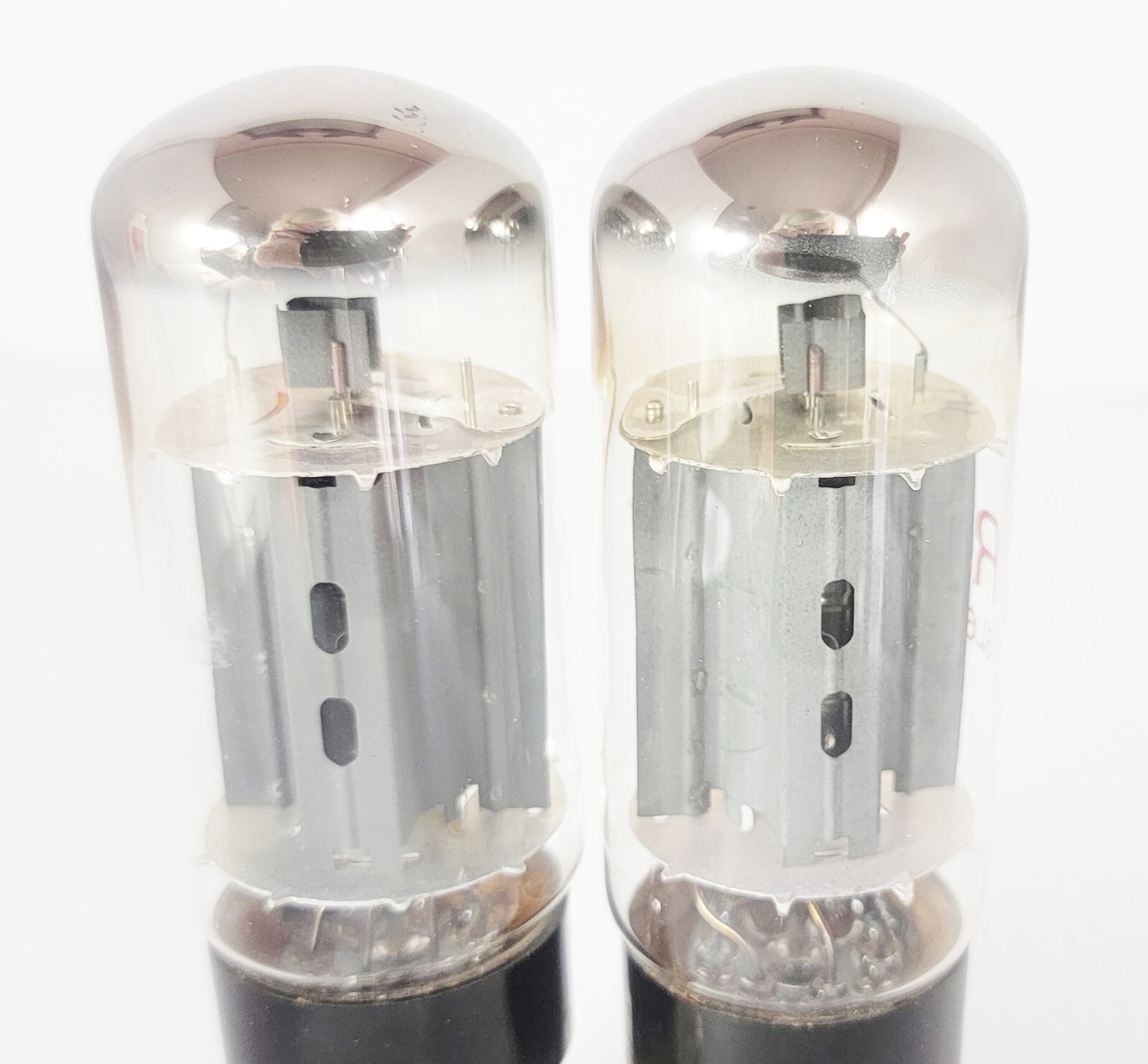 Matched Pair Groove Tube & Ruby Branded 6L6GC Power Tubes Hickok Tested