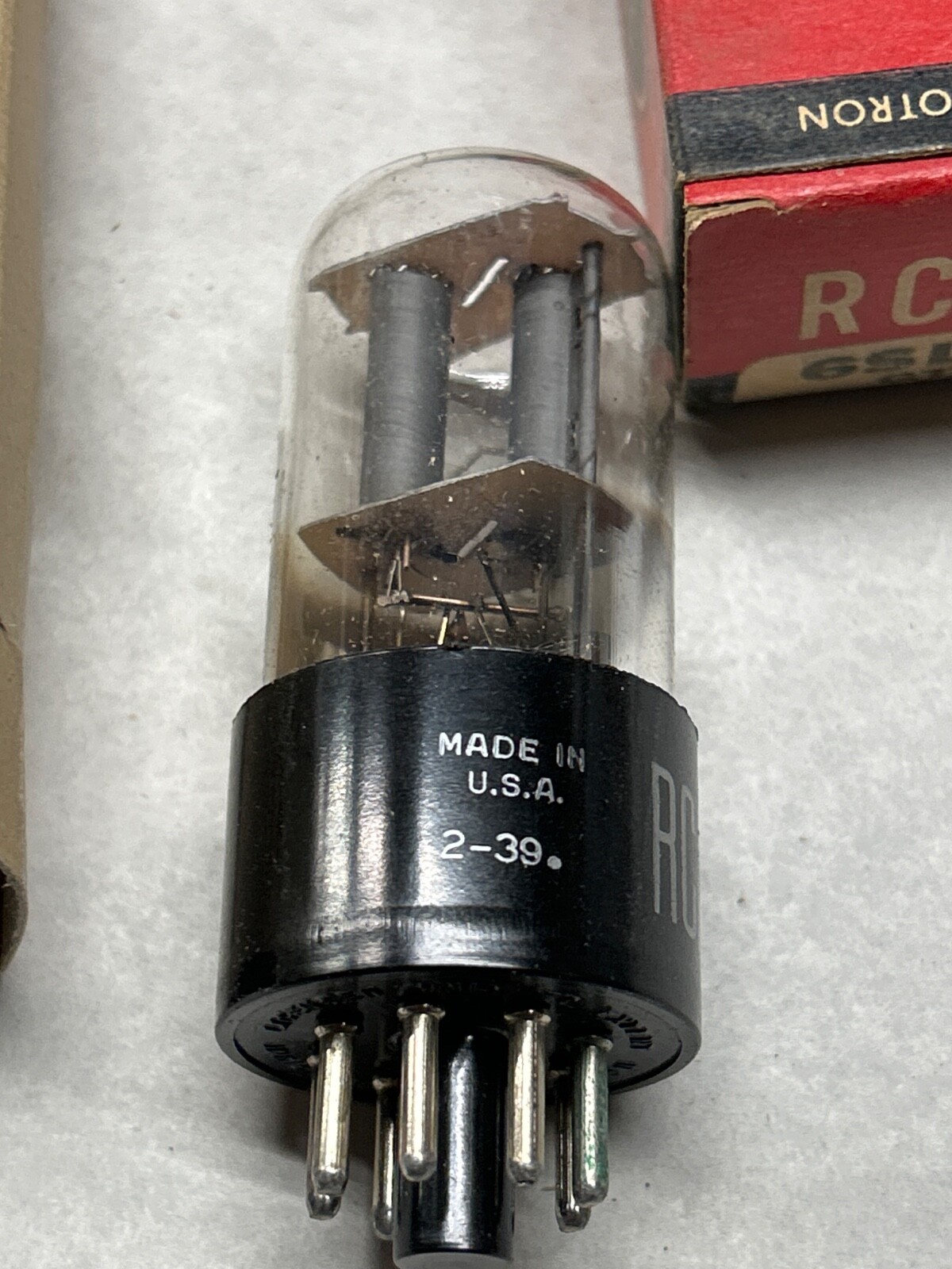 NOS Electron Tube RCA 6SL7GT