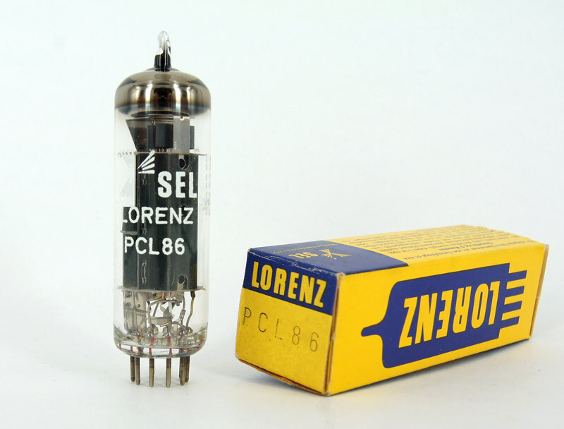 PCL86/14GW8 LORENZ NOS Tube Valvola Lampe TSF Röhre Valve Valvula 진공관 真空管 电子管