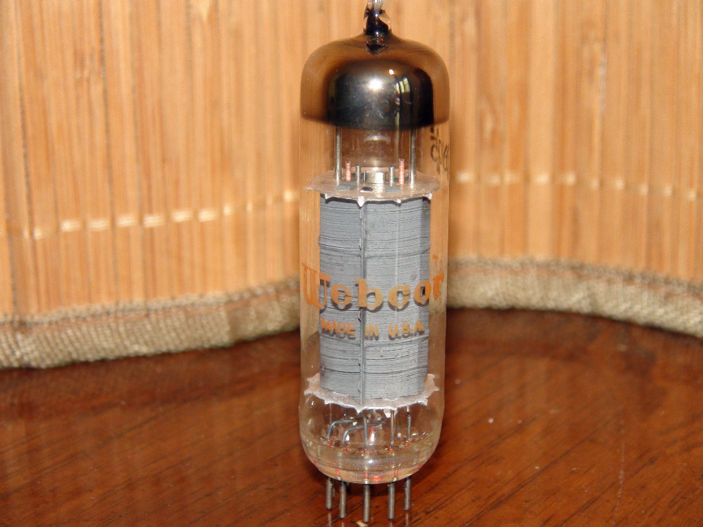 Vintage Webcor USA 6BQ5 EL8 Stereo Tube Results=67