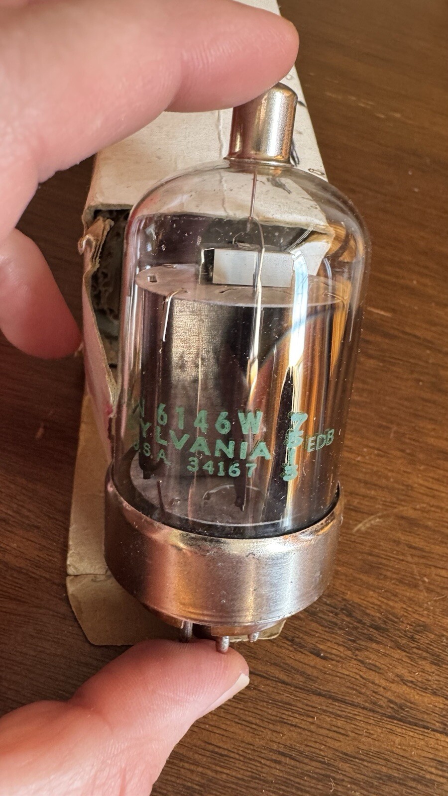 NOS JAN CHS 6146W /6146B BEAM POWER TUBE Mil Spec