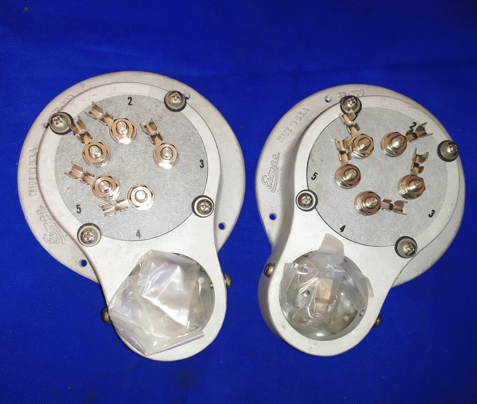 EIMAC SK500 NOS Tube Sockets Air-System HighPOWER heat high-Quality Built. Stk-2