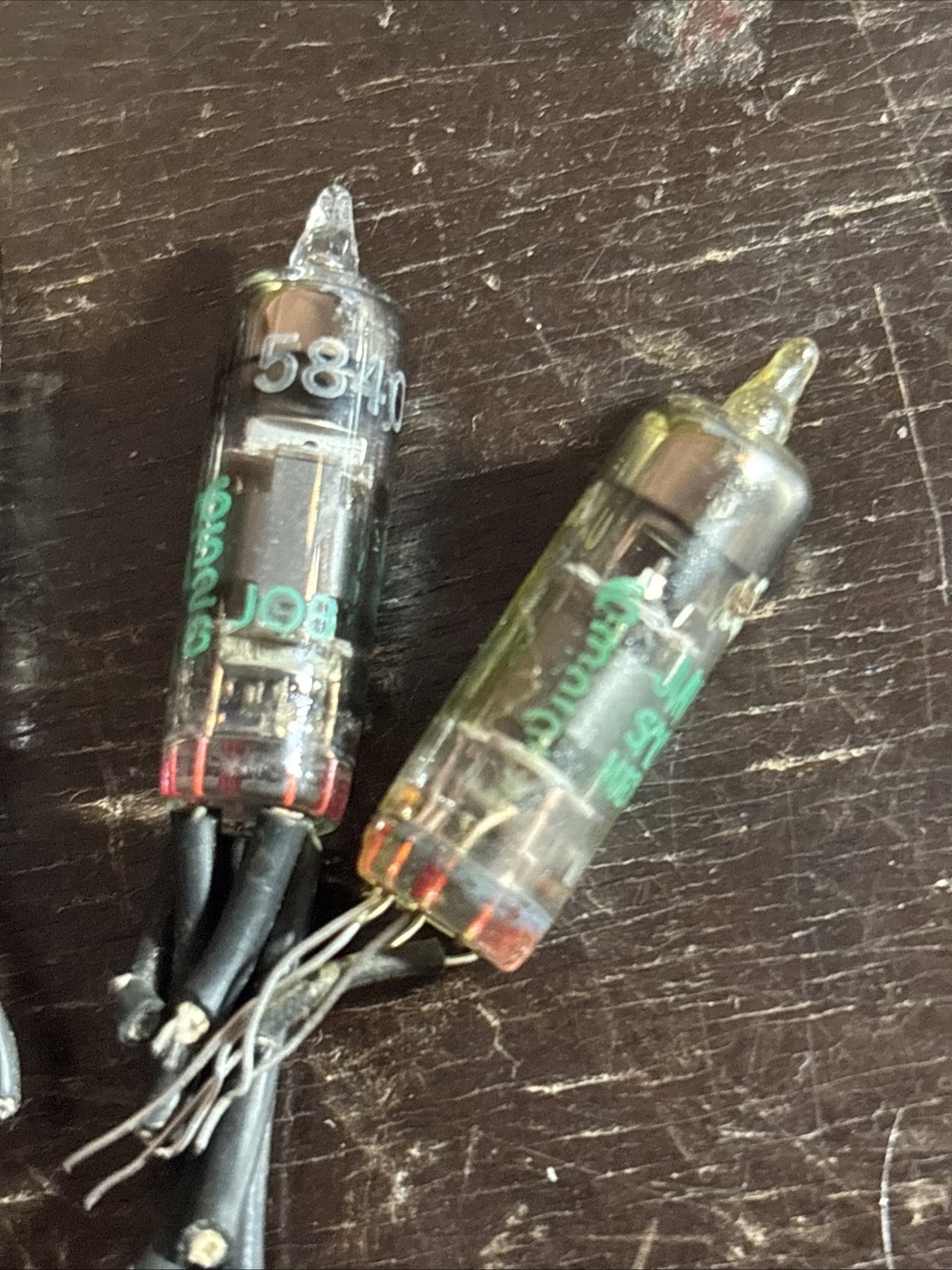 LOT OF 8 USED JHS 5840 Submini Pentode Preamp / Tube Mics, TV7