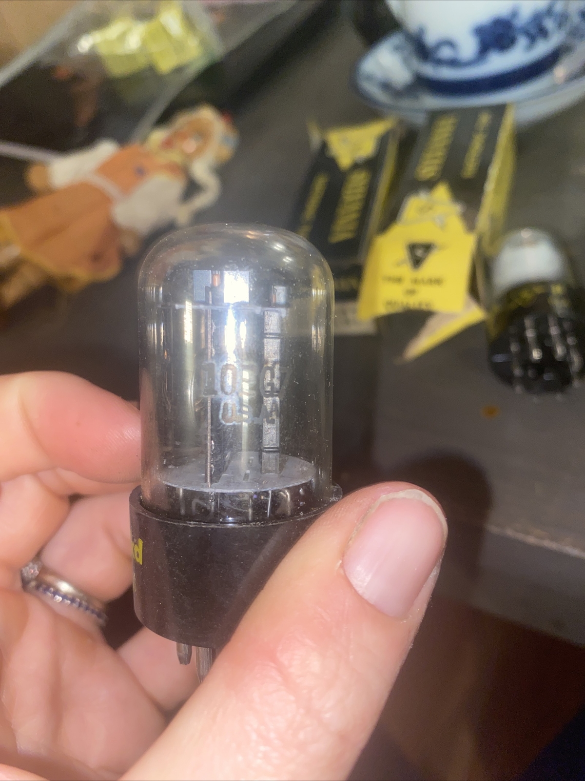 Sylvania 10EG7 Vacuum Tube Made In USA NOS +Box x3