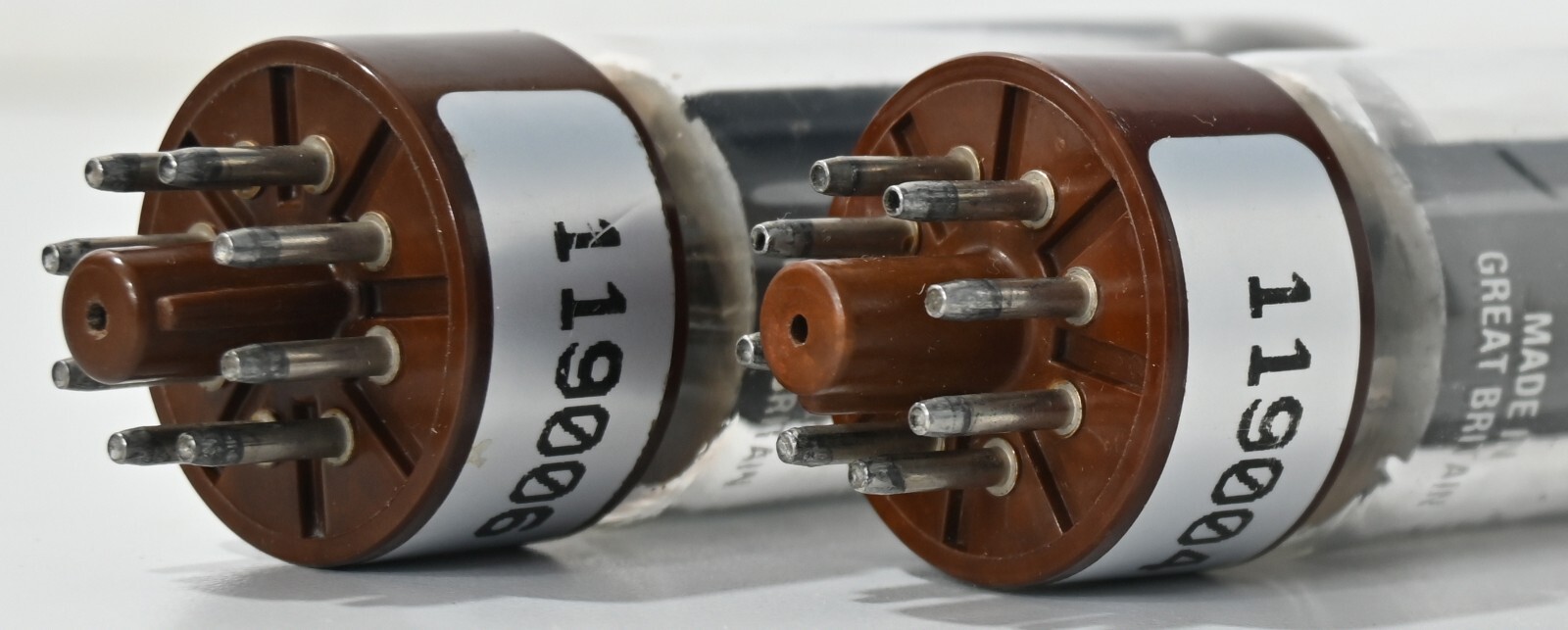 Mullard EL34 Double D Getter Made in Great Britain Amplitrex Tested Qty 2 Pcs