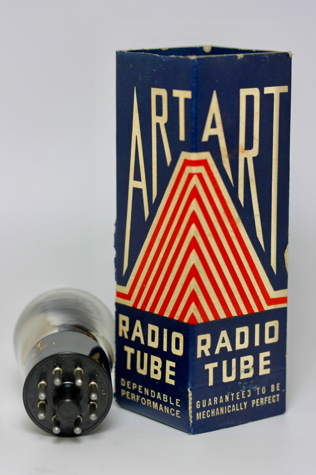 BEST NOS ART 6B8G VT-93A 6B8EG CV1893 Double Diode-Pentode Vacuum Tube 1948