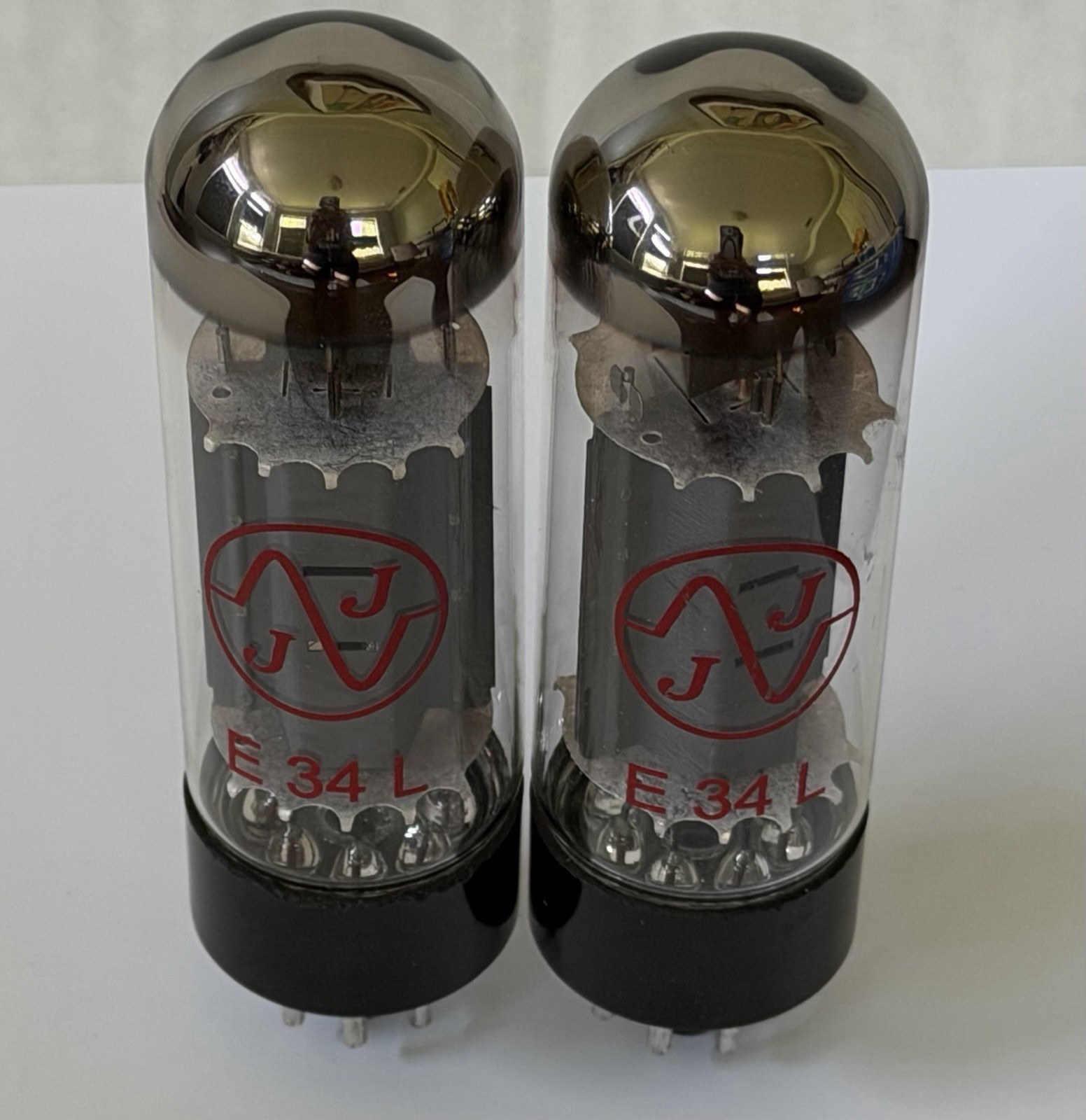 Pair JJ Electronic EL 34 / 6CA7 Power Tubes Tested B&K 700 for GM, 606 Emissions