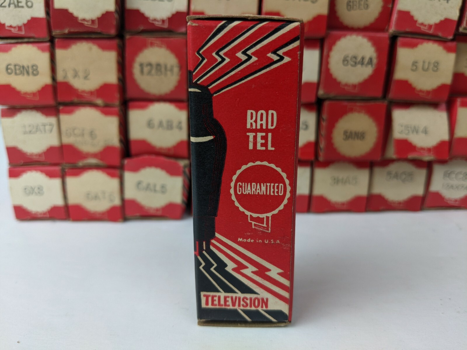 Lot of 39 Rad-tel Rad Tel Vacuum Electron Tubes w Boxes *Read*