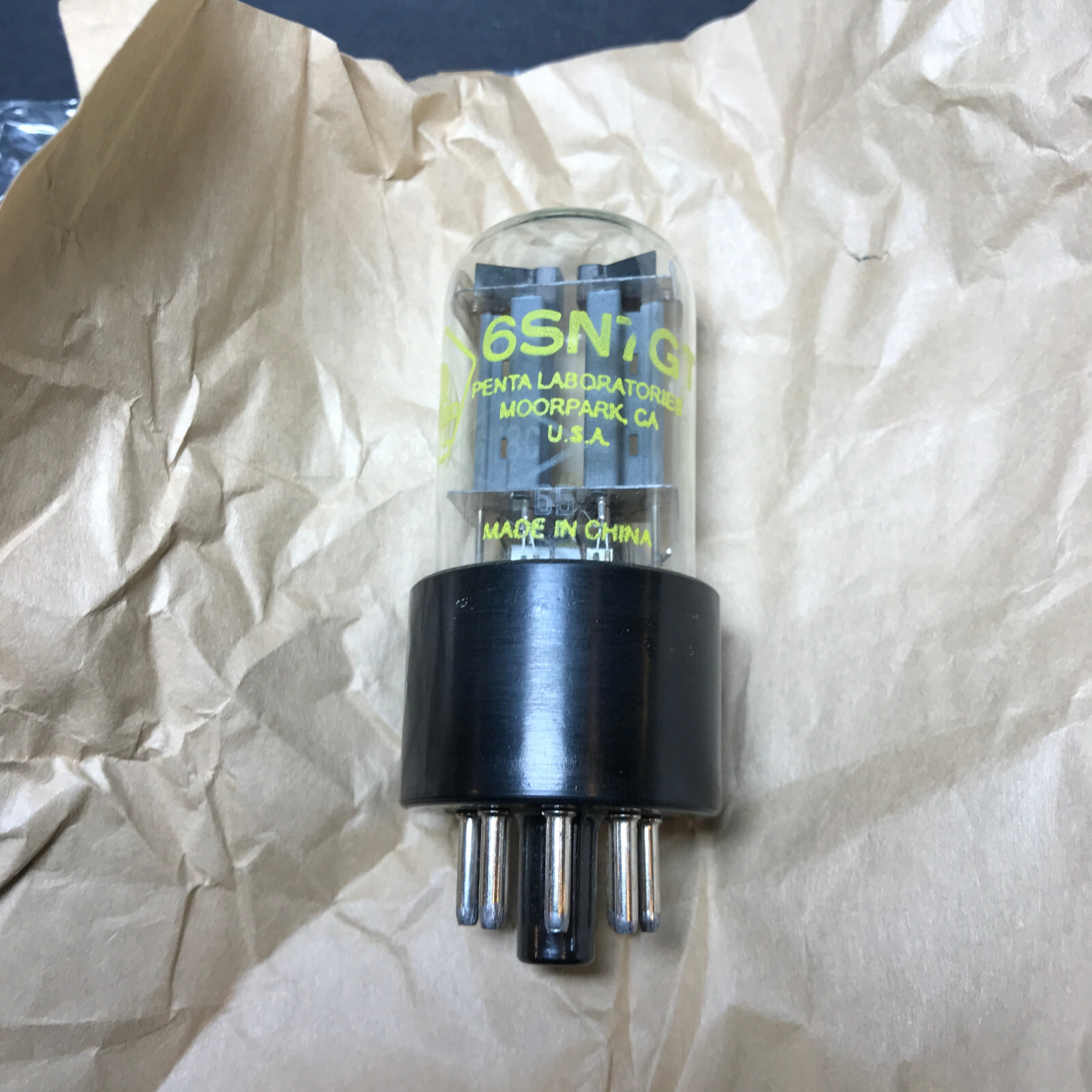 Penta Labs Laboratories Electron Tubes 6SN7G5 Tube Lot of 3