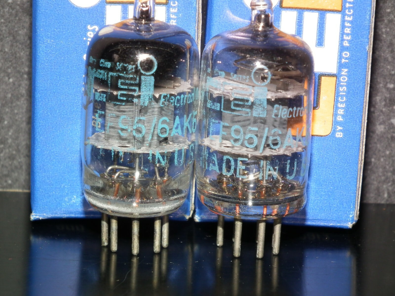 Matched Pair NOS NIB 5654W 6AK5W EF95 CEI RARE Square Getter – Yaqin Little Dot