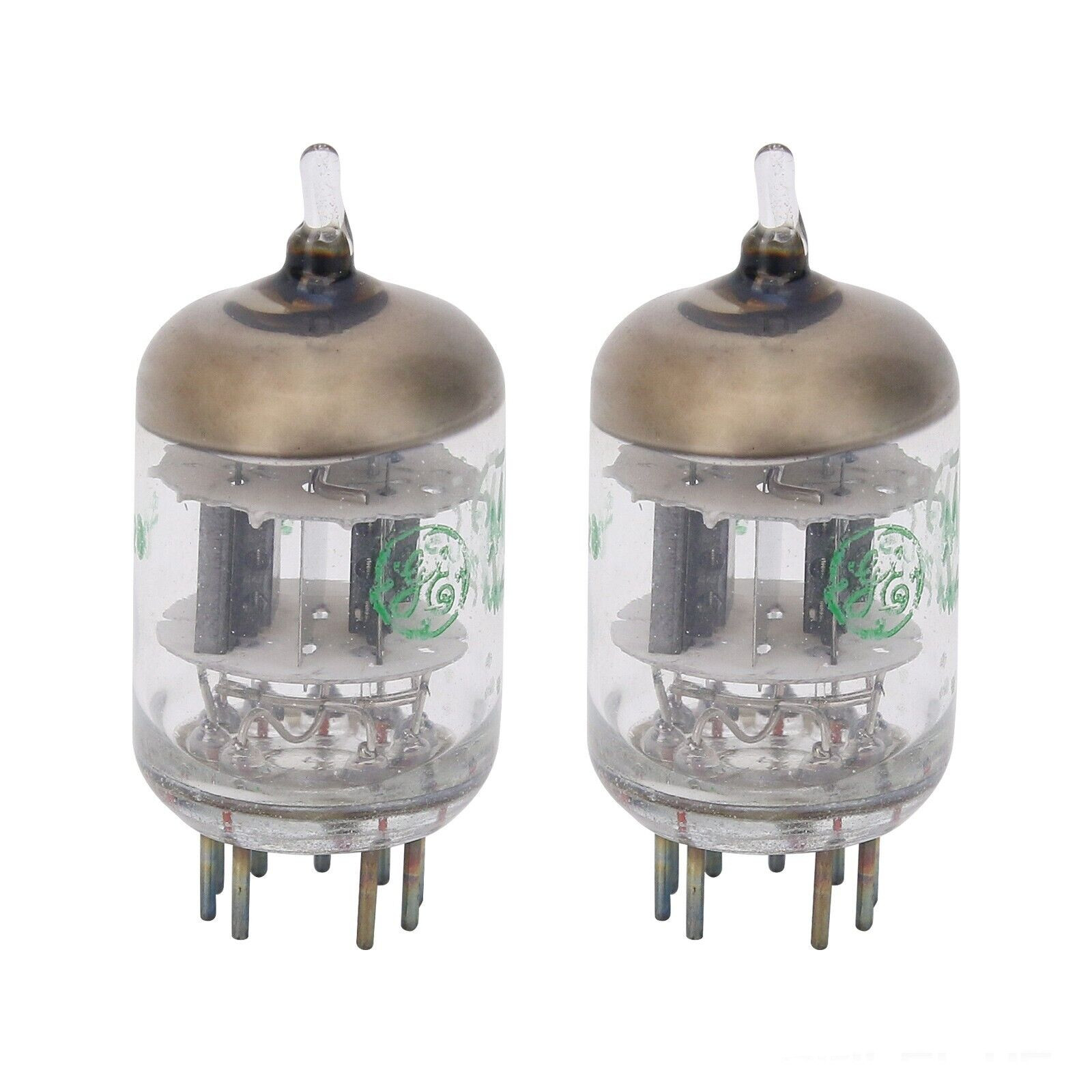 2pcs GE 5670W 5670 2C51 JAN G.E. TUBE Western Electric 396A Tube