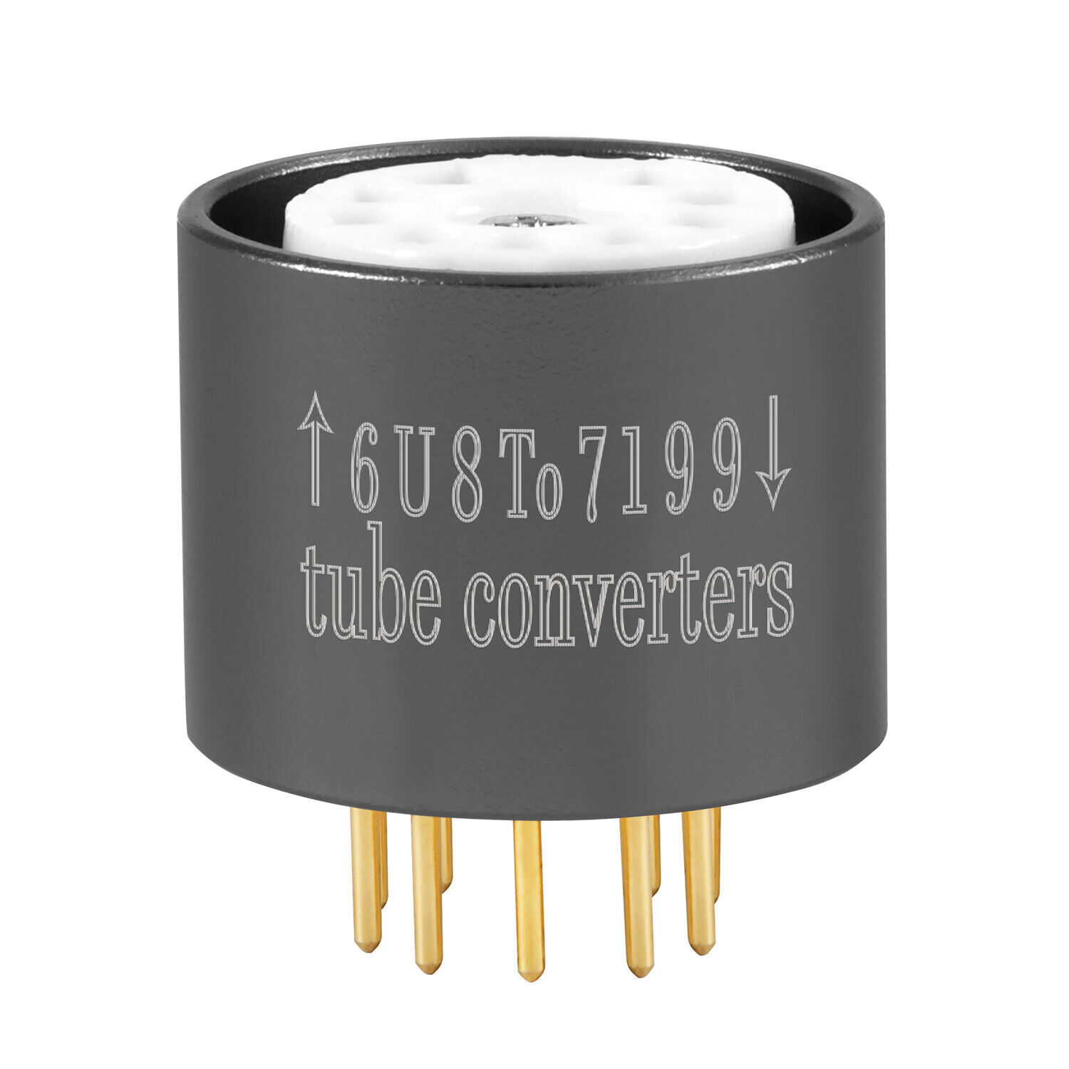 6U8 6GH8 ECF82 to 7199 Vacuum Tube Adapter Converter Pre Amplifier Guitar Part