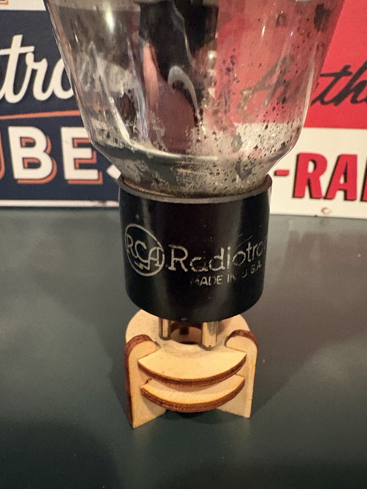 RCA Radiotron 866 866A VT-46-A Mercury Vacuum Tube TV7 tested ANOS 🌊