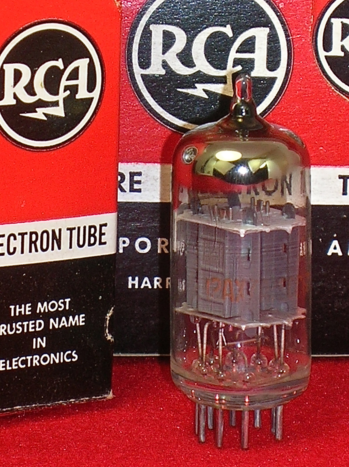 NOS RCA 12AX7A ECC83 12AX7 USA TUBE CREAM OF THE CROP HIGHEST EMISSIONS!
