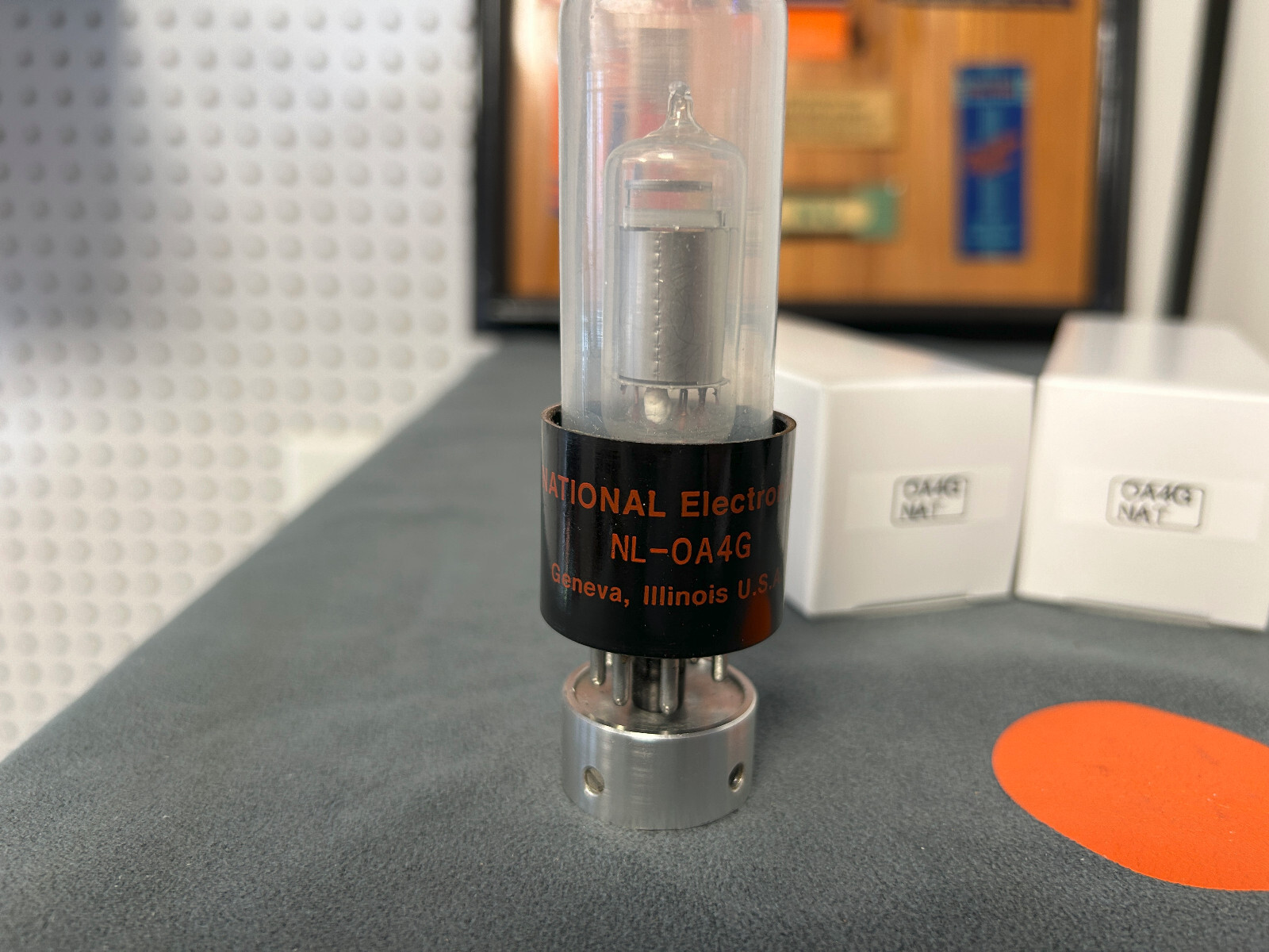 Pair of National Electronics OA4G Tubes – NOS – Triplett Verified – See Pictures