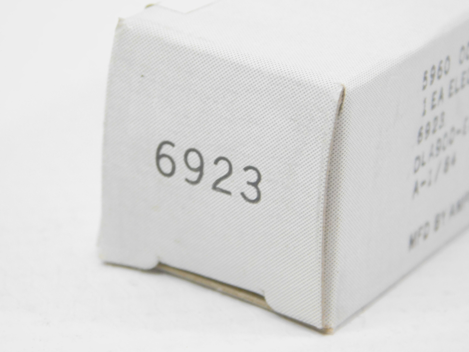 Amperex 6923 EA52 Vintage NOS Gold Pin Vacuum Tube (several available)